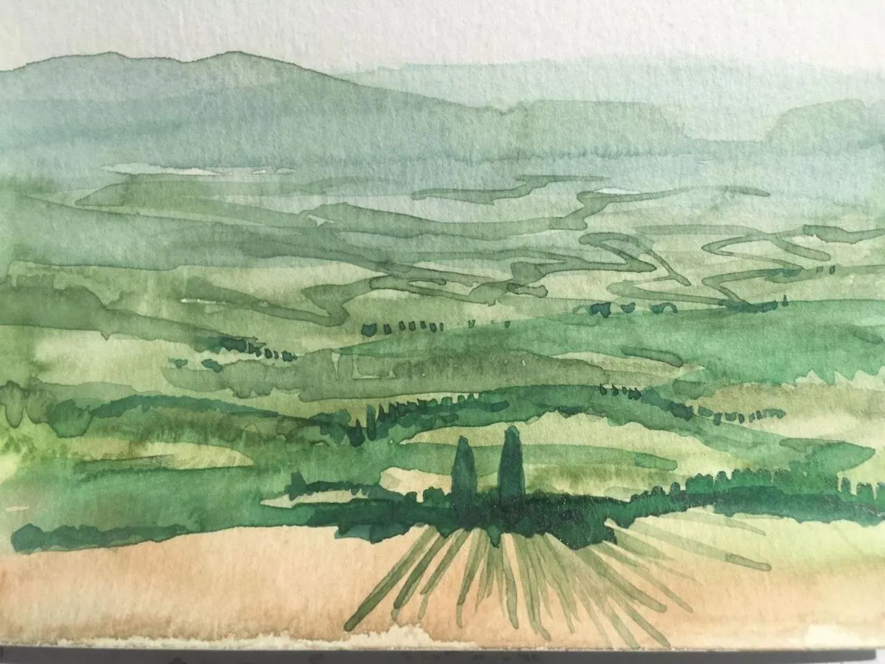 Panoramic Nest In Montalcino Villa